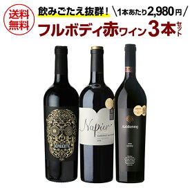 1本あたり2,980円(税込) 送料無料濃旨フルボディ 赤ワイン 3本セット 24弾 3本入赤 飲み比べ 飲み比べセット ワインセット 浜運A