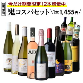 今だけ2本も増量中！目玉はサンテミリオングランクリュ！1本あたり1,455円(税込) 送料無料 鬼コスパワイン9本+2本 おまけ付 67弾ミックス 赤 白 ロゼ スパークリング 辛口 ワイン ワインセット 飲み比べ 浜運A
