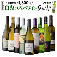 【送料無料 47弾】白鬼コスパ ワイン 9本+1本セット 1本増量中！ 白ワイン フランス イタリア オーストラ…