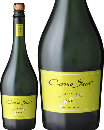 ワイン王国54号5ツ星獲得 永遠の定番モデル コノスル スパークリングワイン ブリュットＮＶ J 泡 白 AL完売しました。