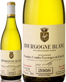 ブルゴーニュ ブラン [ 2008 ]コント ジョルジュ ド ヴォギュエ ( 白ワイン ) [S]