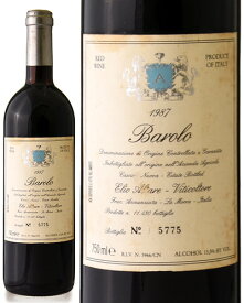 バローロ [ 1987 ]エリオ アルターレ ( 赤ワイン )