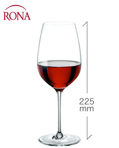ロナ RONA クラシック 卸直営 ボルドー 450ml お見舞い 1脚 プレステージ =750ml prestige ワイングラス 11本と同梱可 ワイン