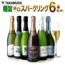 ワインセット 送料無料 第46弾 スパークリングワイン 6本 セット 『伝説のロゼ泡！ロジャー・グラート入り！』お手頃＆実力派が大集合！極旨の泡 (追加6本同梱...