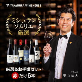 送料無料 第178弾 厳選＆お手頃 6本 赤ワイン セット 販売実績が物語る！味わいに妥協なし！初心者の方にもオススメ！(追加6本同梱可) 飲み比べ ワインセット [T]