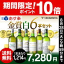 【送料無料】【第11弾】待望の白だけセットが誕生!なんと!6本で金賞10個も獲得!タカムラ・スタッフ厳選!!自慢の金賞ボルドー6本 白ワインセット(追加6本同梱...