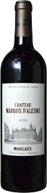 【全品P3倍★本日限り】　　シャトー マルキ ダレーム 2020 750ml [赤]Chateau Marquis D'alesme　 　　ギフト 父の日 金賞 750ML おすすめ