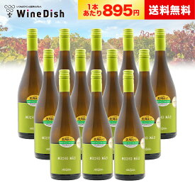 【1本あたり895円 & 送料無料！】ムーチョ・マス ブランコ [NV] 750ml×12本 ケース販売 白ワイン 辛口 ミディアムボディ スペイン 業務用 まとめ買い　ムーチョマス