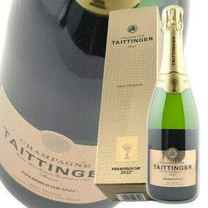 �e�^���W�F �u�����b�g ���[���� FIFA �{�g�� ���t [2022] 750ml ���A �X�p�[�N�����O TAITTINGER BRUT RESERVE FIFA BOTTLE
