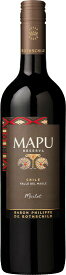 バロン　フィリップ　ド　ロスチャイルド　マプ　レゼルヴァ　メルロ　[2021]　750ml　赤 BARON PHILIPPE DE ROTHSCHILD MAIPO CHILE　MAPU RESERVA MERLOT