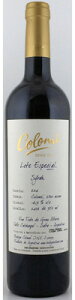 �{�f�K�@�R����/�@���e�@�G�X�y�V�A���@�V���[�@[2022]�@750ml�E�ԁ@Bodega Colome�@ Lote Especial Syrah
