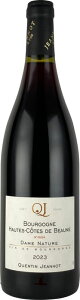 �J���^�� �W���m �u���S�[�j�� �I�[�g �R�[�g �h �{�[�k �_�� �i�`���[�� [2023] 750ml ��Quentin Jeannot Bourgogne Hautes Cotes de Beaune Rouge Dame Nature