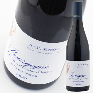 �A���k �t�����\���[�Y �O�� �u���S�[�j�� �s�m �m���[�� [2020] 750ml �� Anne-Francoise Gros Bourgogne Pinot Noir