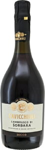 JrbLI[ uXR b\ \o[ ZbR [NV] 750ml ԃC A Xp[NO Cavicchioli Lambrusco Rosso Sorbara Secco