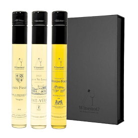 ワイン ギフト 3本セット （辛口2本 甘口1本） 飲み比べ お祝い ミニボトル おしゃれ 箱付き 誕生日 プレゼント フランス ビオワイン Winenot? ルティム・ブラン 送料無料