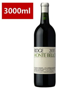 �y2015�z���b�W ���B�����[�Y�@�����e�x���@�_�u���}�O�i���@Ridge Vineyards Monte Bello 3000ml/�A�����J/�J���t�H���j�A/�ԃ��C��