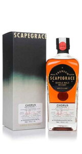 XP[vO[X VOg ECXL[ R[X 700ml 46x SCAPEGRACE SINGLE MALT CHORUS
