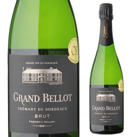 グラン ベロ クレマン ド ボルドーブリュット 750ml スパークリングワインフランス ボルドー メルロー カベルネフラン セミヨン 白泡 浜運A お祝い ギフト プレゼント ギフト パーティー 退職祝い 就職祝い 送別会 新生活 キャンプ アウトドア