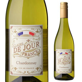 【ワインの日 1,000円OFFクーポン】クレール ド ジュール フランス シャルドネ トゥティアック 750mlフランス 辛口 白ワイン 浜運Aプレゼント ギフト パーティー 新年会 手土産 持ち寄り バレンタイン1/20 23:59　まで
