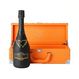 送料無料【正規品エンジェルシャンパン】 エンジェル シャンパンヘイローオレンジ (橙) NV 750ml ORANGE BOX 専用箱入り シャンパン シャンパーニュ 光るボトル ルミナス 映え wine 浜運A アウトドア ブリュット 辛口 白泡 フランス ギフト プレゼント ナイト系 クラブ
