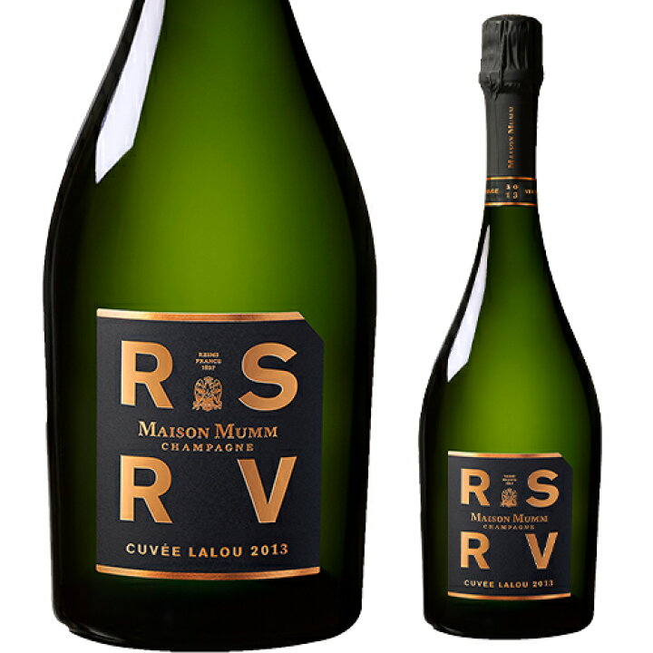 楽天市場】メゾン マムRSRV キュヴェ ラルー [2013] 正規品 箱なし 
