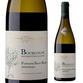 【ワインの日 1,000円OFFクーポン】ブルゴーニュ オート コート ド ニュイ ブラン フォンテーヌ サン マルタン [2022] ミッシェル グロ 750ml フランス ミシェル 辛口 白ワイン 浜運A1/20 23:59　まで