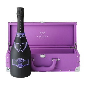 送料無料【正規品エンジェルシャンパン】 エンジェル シャンパンヘイローパープル (紫) NV 750ml Purple BOX 専用箱入り シャンパン シャンパーニュ 光るボトル ルミナス 映え wine 浜運A アウトドア ブリュット 白泡 辛口 ラウンジ ギフト ヴィンテージ ノンヴィンテージ