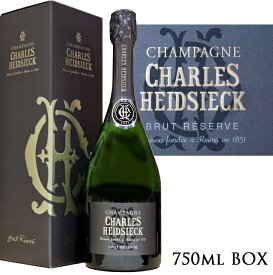 シャルル エドシック ブリュット レゼルヴ [ボックス付]CHARLES HEIDSIECK BRUT RESERVE BOX CHAMPAGNE 750ml スパークリングワイン スパークリング ワイン シャンパン