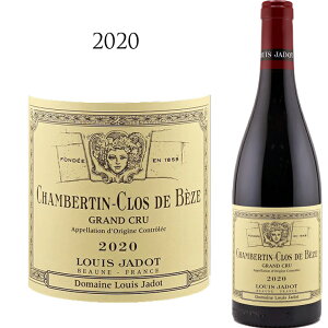 Vx^ N h x[Y ON [2020] C WhLouis JADOT Chambertin Clos de Beze Grand Cru  smm[ Pinot Noir 750ml uS[j R[g h jC CWh ԃC