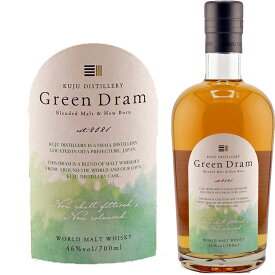 久住蒸溜所 ブレンデッドモルト Green Dram(グリーンドラム)　700mlウイスキー　国産蒸留酒　アルコール46％