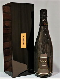 カーボン　ヴィンテージ　ブリュット シャンパーニュ[2007]CARBON VINTAGE BRUT CHAMPAGNE　MILLESIME　BOX　木箱付き　鏡面仕上げ　ピアノ塗装　カルボン 750ml シャンパン スパークリングワイン スパークリング ワイン 辛口