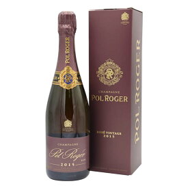 ポル ロジェ ロゼ ヴィンテージ [2015]POL ROGER ROSE VINTAGE BOX 箱付き 750ml シャンパン スパークリングワイン スパークリング ワイン 辛口