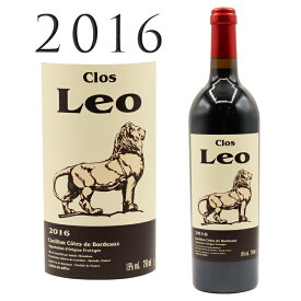 クロ レオ [2016] 篠原麗雄 カスティヨン コート ド ボルドー Clos Leo Castillon Cotes de Bordeaux 750ml