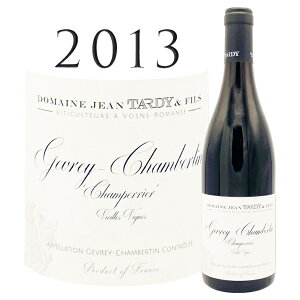 W[ Vx^ VyG [2013] W ^fB Gevrey Chambertin Champerrier Vieille Vignes Jean TARDY 750ml ԃC