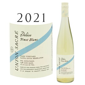 デリーチェ ドライ ピノ ブラン [2021] ユニオン サクレ ワインズDelice Dry Pinot Blanc Union Sacre Wines 750mlカリフォルニア 白ワイン ワイン 辛口