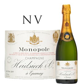 正規品　グーアメリカン　エドシック モノポール エクストラドライ　タイタニック号 復刻版　NVHEIDSIECK & Co. MONOPOLE Gout American Extra Dryシャンパン スパークリングワイン スパークリング ワイン ギフト プレゼント 辛口 バレンタイン グー アメリカン