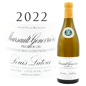 \[ v~G N WkG[ [2022] C gD[Meursault 1er cru Genevrieres Blanc Louis Latour 750mluS[j Vhl C