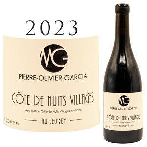 R[g h jC B[W I [[ [2023] sG[=IBG KVACotes de Nuits Villages Au Leurey Rouge Pierre-Olivier GARCIA 750mluS[j C