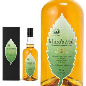 �C�`���[�Y�����g �_�u���f�B�X�e�B�����[�Y ���{�g�� 700ml 46�x �H��������×���������� �u�����f�b�h�����g�E�C�X�L�[ Ichiro�fs Malt Double Distilleries Pure Malt Whisky
