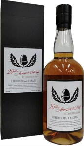 y27܂ŃGg[Ń|Cg10{z20NLO  Ichirofs Malt&Grain C`[Yg&O[20th Ajo[T[GfBV 48° 700ml uKiva LO ʉ LO