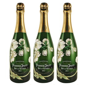 ペリエ ジュエ ベル エポック 2013 3本セット ペリエジュエ ベルエポック シャンパン フランス Perrier Joue Belle Epoque Blanc シャンパーニュ champagne 高級 ギフト プレゼント 贈り物 贈答 誕生日