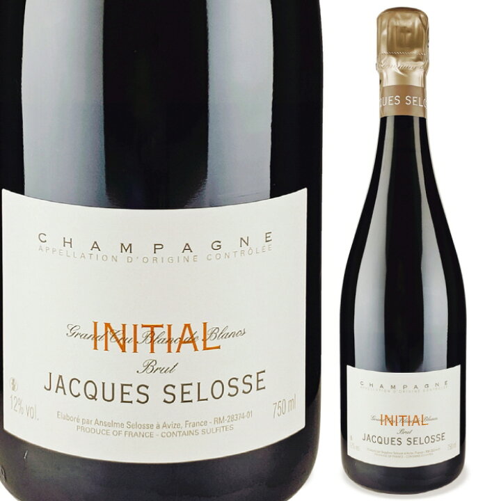 楽天市場】ジャック セロス ブリュット イニシャル NV 750ml 泡白 