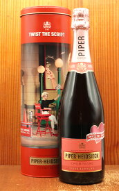 【ティンボックス入】パイパー エドシック ロゼ ソヴァージュ ツイスト ザ スクリプト No.2 リミテッド エディション シャンパーニュ 正規品 ハートのエチケットChampagne Piper-Heidsieck Brut Rose Sauvage Twist