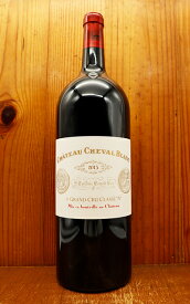 【大型ボトル】シャトー シュヴァル ブラン 2013 サンテミリオン 第一特別級A ルイ ヴィトン グループ所有 1.5L rare-wineChateau Cheval Blanc 2013 AOC Saint-Emilion 1er Grand Cru Classe (A) MG rare−wine