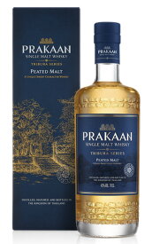 【箱入 正規品】プラカーン ピーテッド モルト シングル モルト ウイスキー 700ml 43％PRAKAAN PEATED MALT SINGLE MALT WHISKY 700ml 43%