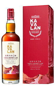 yKi zJo gvVF[JXN pECXL[  700ml 40KAVALAN TRIPLE SHERRY CASK 700ml 40%