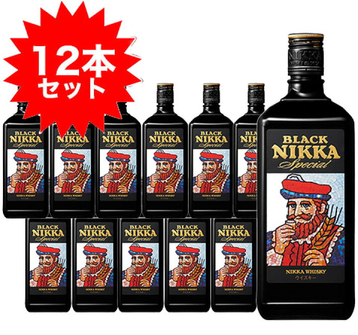 楽天市場】【 送料無料 12本セット 正規品 】 ブラックニッカ  