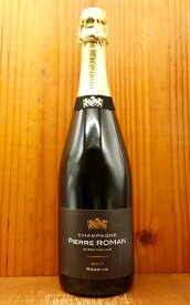 【6本以上ご購入で送料・代引無料】ピエール ロマン シャンパーニュ ブリュット レゼルヴ AOCシャンパーニュ ブルトン フィス 自然派 ヴァンナ チュール 高級泡 辛口 フランスPierre Roman Champagne Brut Reserve AOC Champagne