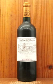 【6本以上ご購入で送料無料】シャトー ド フラン 2019 オーク樽熟成 AOCフラン コート ド ボルドー アルコール度数14.5％Chateau de Francs 2019 AOC Francs Cotes de Bordeaux (Chateau Angelus & Dominique Hebrard)