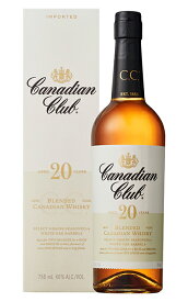 【正規品 箱入】カナディアンクラブ 20年 ブレンデッド カナディアン ウイスキー 700ml 40％CANADIANCLUB AGED 20 YEAR BLENDED CANADIAN WHISKY 700ml 40%